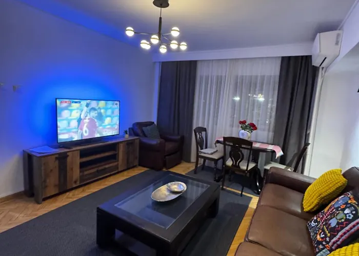 Decebal Overlooking The Boulevard *