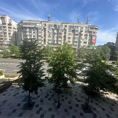 Decebal Overlooking The Boulevard *