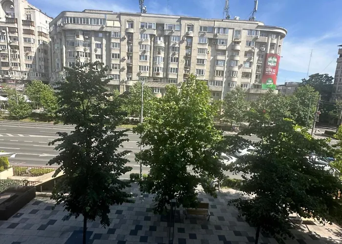 Decebal Overlooking The Boulevard *